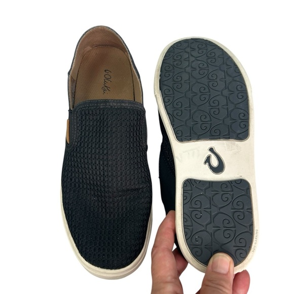 OluKai PEHUEA Slip On Loafers Sneaker Blue Mesh Womens SZ 7.5 Shoes Comfort - Picture 10 of 11